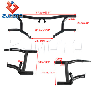 Kit de protección de barra de choque de clavija de carretera de acero soldado TIG para Harley <span class=keywords><strong>CVO</strong></span> Street <span class=keywords><strong>Glide</strong></span>/Road King/<span class=keywords><strong>Electra</strong></span> <span class=keywords><strong>Glide</strong></span> 2014-2025 - Product Image 4
