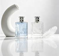 Parfum boisé pour homme 100 ml, eau de parfum longue tenue, flacon carré classique, fragrance pour homme, usage quotidien
