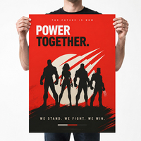 Impression personnalisée d'affiches pour la publicité de films et d'anime et la décoration murale