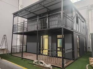 BIỆT THỰ hai tầng ở nông thôn đúc sẵn container Casa nhà biệt thự sân thượng ngoài trời - Product Image 2