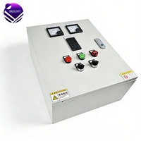 Caja de Control de Temperatura BRIGHT 220V 9KW Trifásica de Acero Inoxidable, Gabinete Industrial para Control de Temperatura