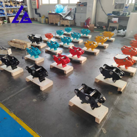 Coupleur rapide mécanique renforcé adaptable Jcb Quick Hitch Excavator Fast Hitch pour 3CX 4CX