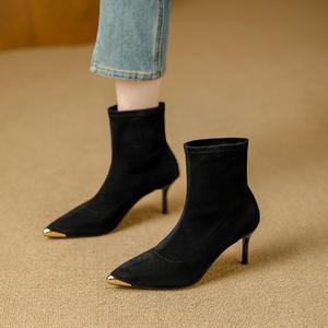 Sandalias de Tacón Alto con Punta Abierta para Mujer, Zapatos de Verano con Tiras para Fiestas y Bodas, con Tacón de Aguja Delgado y Correa en el Tobillo - Product Image 4