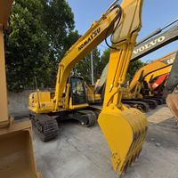 Mini-excavatrice Komatsu PC130 d'occasion, compacte et économique, d'origine japonaise, hydraulique sur chenilles, à queue zéro