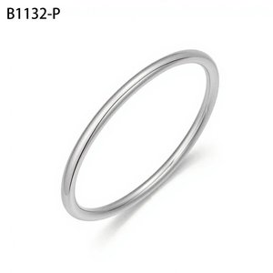 Amy Amy Fashion <b>Bangle</b> B1132 <b>Silver</b> Plated Zinc Alloy Classic Women's <b>Bracelet</b> Gift Jewelry - Product Image 1