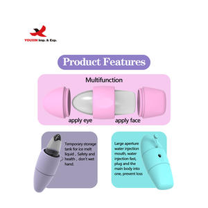 Rodillo de Hielo de Silicona con Logotipo Personalizado a Bajo Precio para Enfriamiento Facial, Molde y Contorno Facial, Globos de Hielo Faciales - Product Image 5