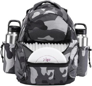 Free Sample Large Durable Polyester Canvas Disk <b>Golf</b> <b>Bag</b> with Custom Logo for 6-10 Discs for Outdoor Activities - Product Image 1