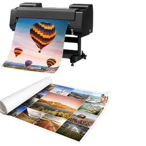 핫 세일 320g 에코 솔벤트 폴리에스터 캔버스 디지털 인쇄 캔버스
