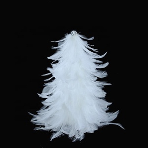 Usine <span class=keywords><strong>de</strong></span> plumes en gros, exportateur, décoration d'arbre <span class=keywords><strong>de</strong></span> Noël à plumes blanches à des prix compétitifs - Product Image 2
