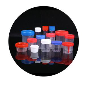 ถ้วยเก็บตัวอย่างเซียงไท่ พลาสติก PP ฝาเกลียวแบบใช้แล้วทิ้ง สำหรับเก็บปัสสาวะ ของเหลวในลำไส้ และเสมหะ พร้อมฝาปิด ขนาด 10 มล. 20 มล. 50 มล. 100 มล. - Product Image 1