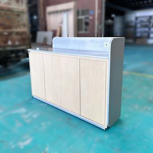 Mostrador de Recepción Personalizado para el Centro <span class=keywords><strong>Automotriz</strong></span>, Salón, Gimnasio, Mostrador de Caja, Recepción de Hotel, Salón y Spa - Product Image 4