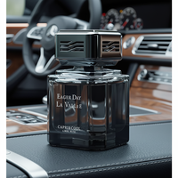 Diffuseur de parfum pour voiture en verre haut de gamme, écologique, longue durée, de luxe, pour l'intérieur de la voiture, avec parfum personnalisé, vente en gros