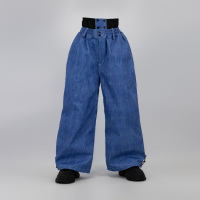 Pantalon de ski baggy d'hiver personnalisé OEM XL grande taille respirant et coupe-vent avec fermeture à glissière combinaisons de ski chauffantes pour l'hiver