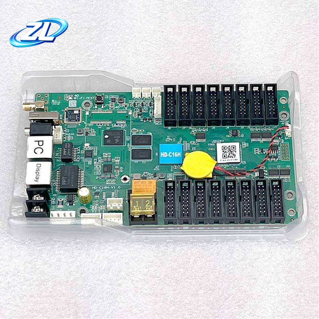 HUIDU HD-C08L HD-C16L HD-C16H LED Display Controller Card Asynchronous for Indoor Outdoor Full-color LED Screen
