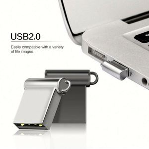 Mini Memoria USB Metálica de Alta Velocidad de 64GB/32GB para Oficina y Negocios, Gran Capacidad, para Uso en Automóviles, Regalo Promocional - Product Image 4