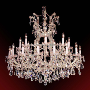 Araña <span class=keywords><strong>de</strong></span> cristal lustres e pendentes lustres María Teresa <span class=keywords><strong>de</strong></span> la lámpara - Product Image 2