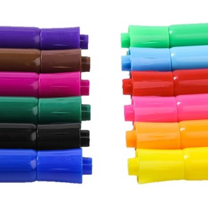Juego de bolígrafos de pincel de acuarela Punta flexible suave Lavable No tóxico Marcadores de arte para niños Estuche de viaje portátil Mejor - Product Image 5