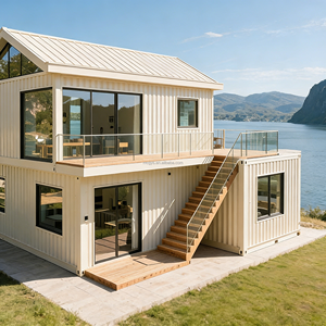 Villa préfabriquée mobile en conteneur pour zone touristique célèbre sur Internet, idéale pour la <span class=keywords><strong>construction</strong></span> temporaire - Product Image 3