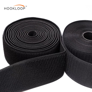 Bande élastique à boucle haute élasticité, sangles à boucle et à crochet élastiques résistantes, bandes élastiques pour la couture de vêtements et l'artisanat DIY - Product Image 2