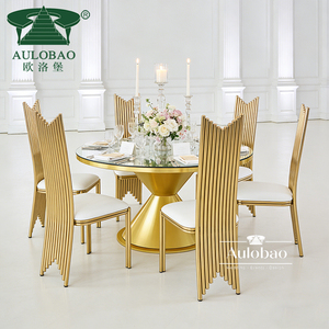 เก้าอี้สำหรับเช่าเก้าอี้ทำจากผ้าหรูหราสำหรับงานปาร์ตี้รอยัลงานแต่งงานแบบพระราชาราชินี - Product Image 6