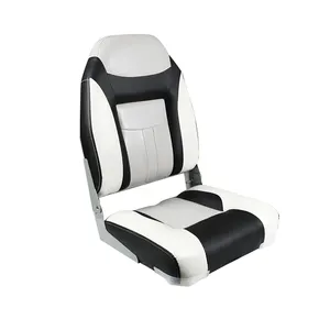 China Manufacturer Luxury Boat Captains Seats High Back Comfortable Boat Seats Marine