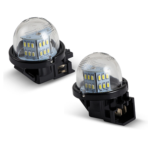 2X ไฟ LED สีขาวป้ายทะเบียนป้ายไฟสำหรับซูซูกิ <span class=keywords><strong>400</strong></span> เบิร์กแมน 2003-2006 โตไคเด็นโซ 3 OEM #   35910-75F1 / 35910-14F1 - Product Image 5