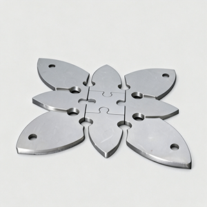 Piezas Metálicas de Chapa Cortadas con Láser Personalizadas, Complejas, con Forma Hueca Especial, de Acero Inoxidable, Aluminio, Placas Metálicas Decorativas - Product Image 4
