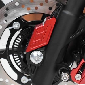 Piezas de motocicleta para <span class=keywords><strong>Suzuki</strong></span> UHR150/<span class=keywords><strong>125</strong></span>, protector de Sensor de aluminio CNC modificado para motocicleta, accesorios de cubierta de freno delantero ABS - Product Image 2