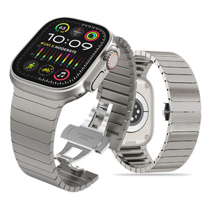 Correa de una Sola Cuenta para <span class=keywords><strong>Apple</strong></span> <span class=keywords><strong>Watch</strong></span> <span class=keywords><strong>40</strong></span> 42 44 46 <span class=keywords><strong>mm</strong></span>, Pulsera de Acero Inoxidable para iWatch Series 11/10/9/8/7/6/5/4 <span class=keywords><strong>SE</strong></span> 3 Ultra 49mm - Product Image 6