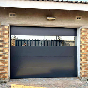 Volet roulant automatique inclinable moderne <span class=keywords><strong>Porte</strong></span> <span class=keywords><strong>de</strong></span> <span class=keywords><strong>garage</strong></span> Sécurité en acier Volet résidentiel Application extérieure ombragée Utilisation à l'extérieur - Product Image 1