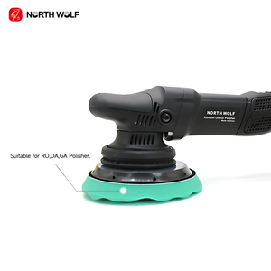 Almohadilla de Pulido para Detallado de Automóviles OEM de Alta Calidad, Material de Esponja Alemana, Patrón Ondulado, Almohadilla de Espuma Verde para Corte - Product Image 4