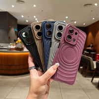 Coque de téléphone en TPU pour Infinix Hot 70/Note 60 Pro/Edge/Smart 20/10 Plus, design vague d'eau, protection anti-chute avec airbag, protection de l'appareil photo