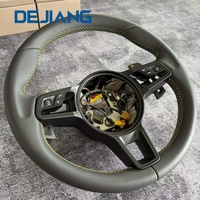 Volant de sport en cuir pour voiture, directement de l'usine, pour Porsche 991911992 Cayenne Coupe Panamera Sport Turismo, montage direct, adaptable