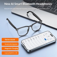 Lunettes intelligentes multifonctionnelles avec IA : écoute de musique, traduction de dialogue en temps réel et commande tactile