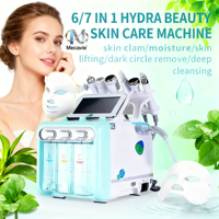 Appareil de soin de la peau 7 en 1 Hydro Facial Machine Hydra Dermabrasion Aqua Peel Nettoyage des points noirs et des pores Équipement de beauté