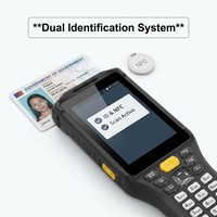 Terminal Industrial Resistente con Escáner de Código de Barras 2D de 30 Teclas Retroiluminadas, Android 12, IP67, 4G LTE para Gestión de Inventario de Almacén