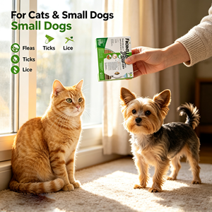 Trattamento Antiparassitario Rapido per Cani, Soluzione Tropicale Impermeabile Contro Pulci e Zecche, Protezione di Un Mese Intero - Product Image 5