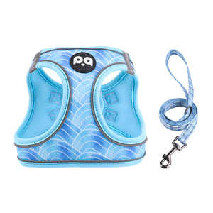 Wholesale Custom Fashionable Polyester <strong>Dog</strong> <strong>Harness</strong> Button Breathable Reflective Chest Back Strap for Cat Cross-Border <strong>Dog</strong> - Product Image 6