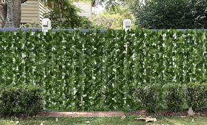 Künstlicher Efeu Sichtschutz Wandbild schirm Künstliche Hecken Zaun und Faux Ivy Vine Leaf - Product Image 6