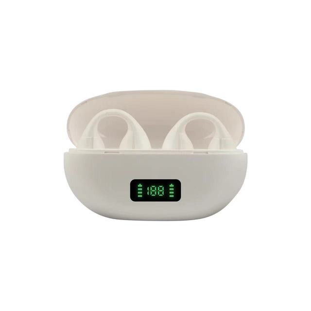 Comfortable Non-In-Ear Wireless BT Earbuds For Daily Use LED Digital Display Stable Connection For IPhone Android