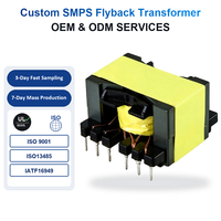 Transformateur à ferrite personnalisé PQ3216, transformateur flyback compact pour alimentation à découpage, driver LED, onduleur solaire, chargeur de VE