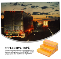Réflecteur automatique Orange Side Lights réflecteur en plastique pour remorques camions voitures remorques caravanes avec E-Mark