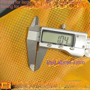 Nouvel ensemble de filets de pêche en maille épaisse à mailles fines pour la pêche en intérieur, les marchés de fruits de mer, les supermarchés, l'élevage de poissons, crevettes et crabes, et comme épuisette à carpes - Product Image 5