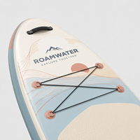 Équipement de paddle surf gonflable tout-en-un avec chambre à air haute pression et maintien de forme supérieur