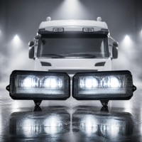 Feux LED pour pare-soleil de camion pour Scania P & G Series, OE 2081558LH 2081559RH, Lampes auxiliaires modifiées