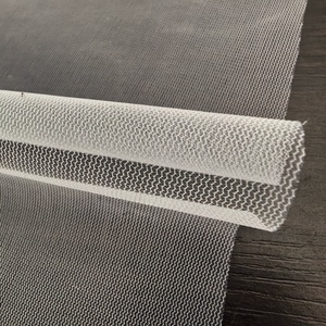 100% <span class=keywords><strong>Polyester</strong></span> 20D Vải Tuyn Chống Tĩnh Tricot Lưới Net Cho Cửa Sổ Màn Hình Chăn Lót Rèm Lều Dệt Mô Hình Sử Dụng - Product Image 1