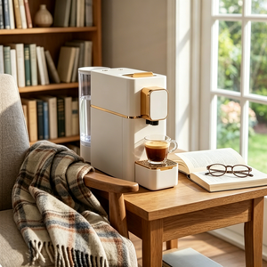 <span class=keywords><strong>Cafetera</strong></span> de Cápsulas Compatible, 1400W, Calentamiento Rápido, <span class=keywords><strong>Cafetera</strong></span> Espresso para Hogar, Cocina, Oficina, Hotel, Hecha en China - Product Image 4