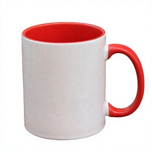 <span class=keywords><strong>Taza</strong></span> de 11 oz <span class=keywords><strong>con</strong></span> Doble Color y Borde en Contraste, Personalizable <span class=keywords><strong>con</strong></span> Logotipo e Impresión de Fotos, Recubierta para Sublimación, Regalo Personalizado - Product Image 1