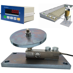 10t đến 30t gia cầm Silo có trọng lượng hệ thống điều khiển 6 chân Load cell Trọng lượng Quy mô hệ thống cho Silo RS 485 modbus kết nối với PLC - Product Image 1