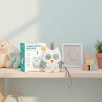 Machine à bruit blanc portable rechargeable sur batterie avec 30 sons, haut-parleur, nouveaux gadgets 2026 avec minuterie 30/60/90